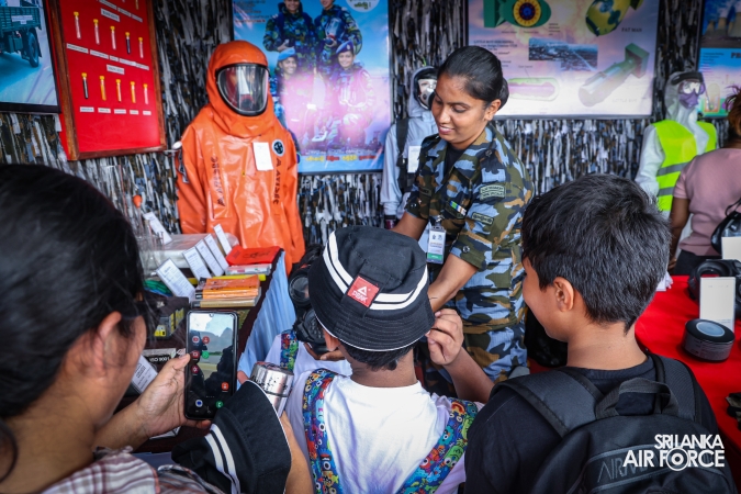 SLAF 75TH ANNIVERSARY EXHIBITION AND AIR SHOW CONCLUDES SUCCESSFULLY WITH LARGE PUBLIC TURNOUT